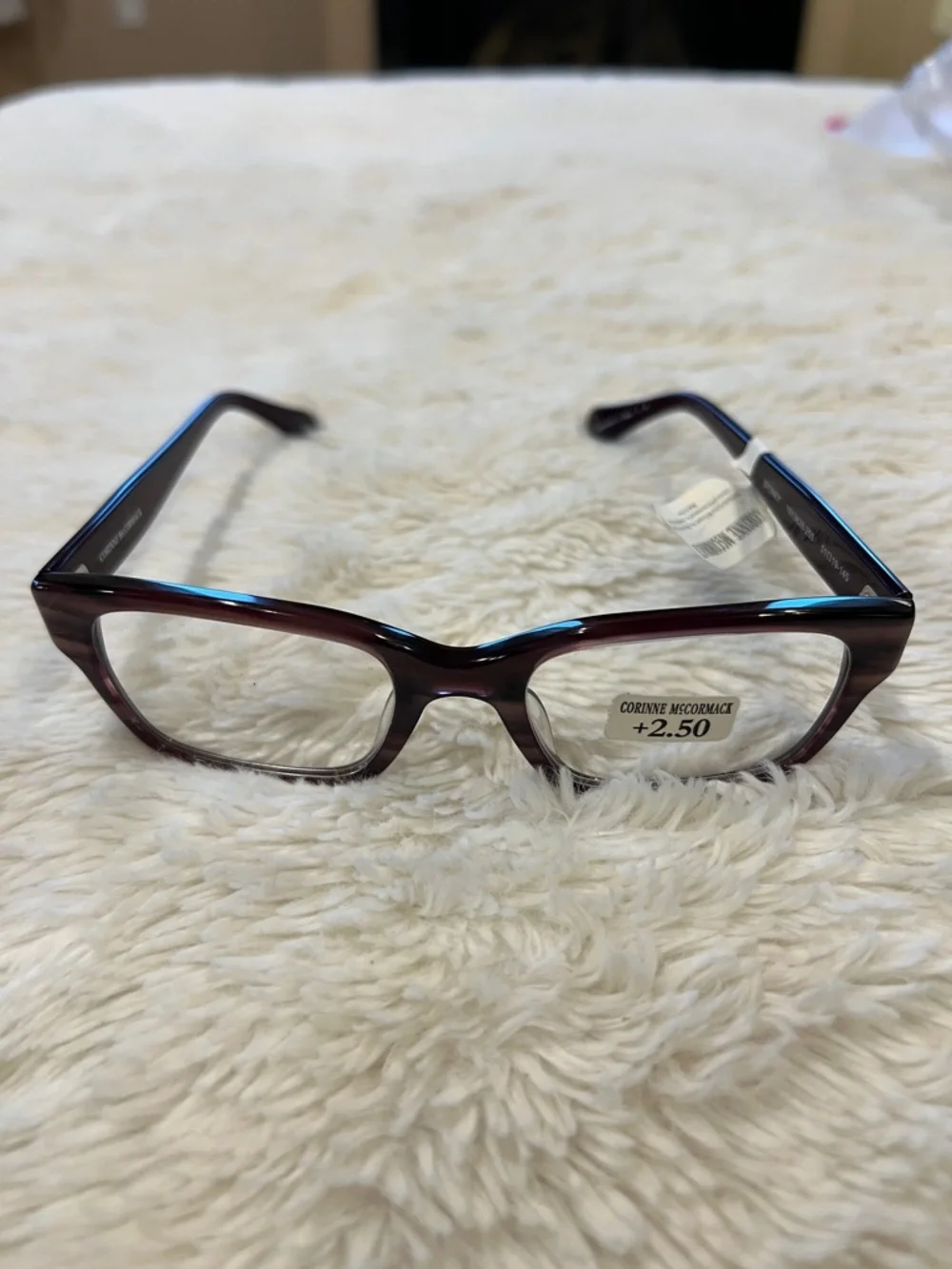 Corinne McCormack Reading Glasses +2.5 New